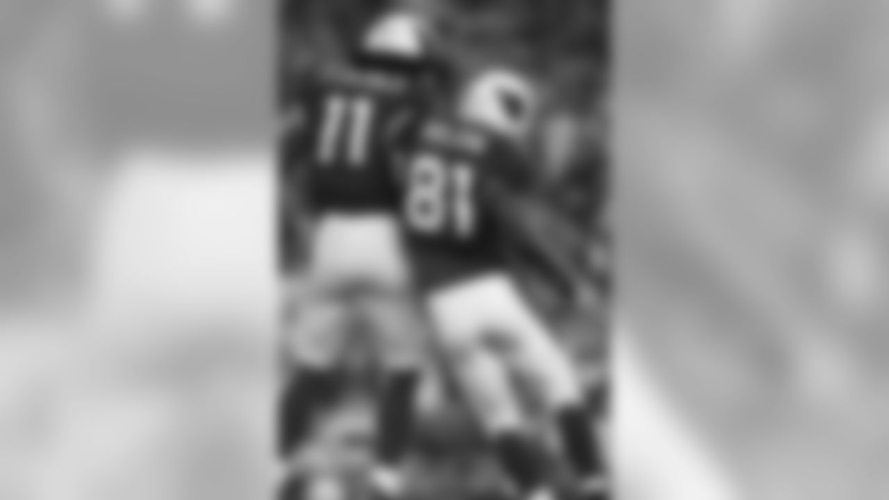 WR Larry Fitzgerald and WR Anquan Boldin in 2008 against the 49ers