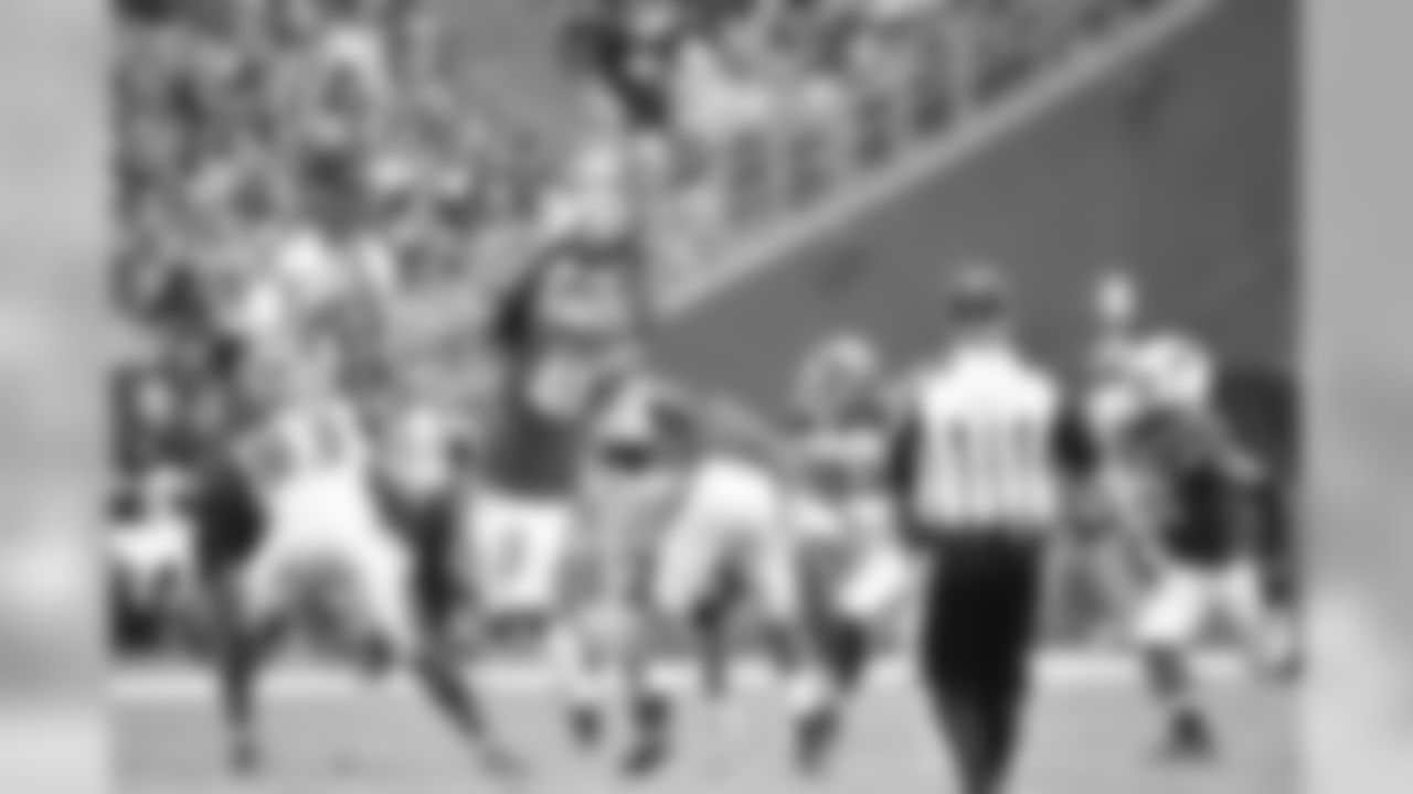 CB Marcus Cooper grabs his second interception of the day