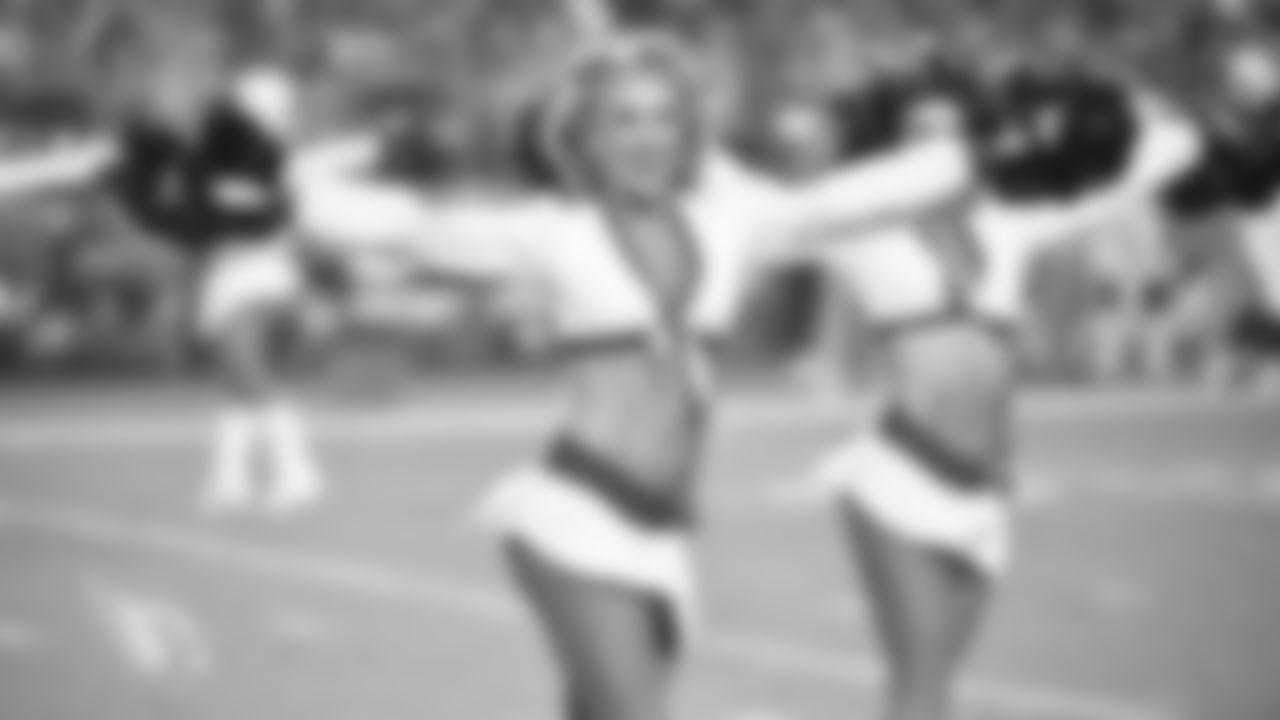 Images of the Cardinals cheerleaders during Thursday's preseason opener