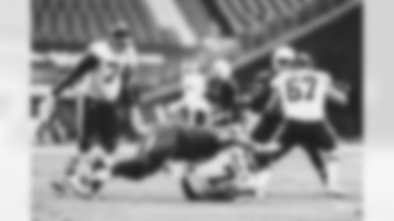 DT Corey Peters registers a sack.