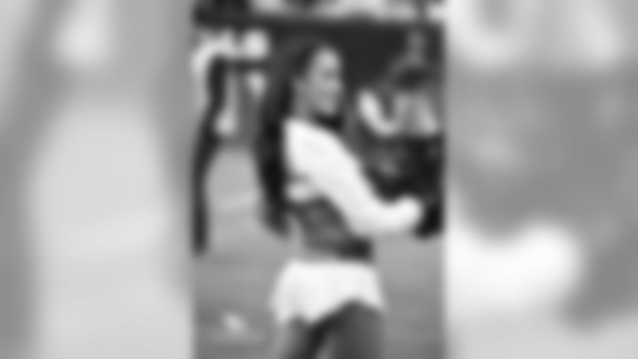 Images of Cardinals cheerleader Darian from the 2018 season