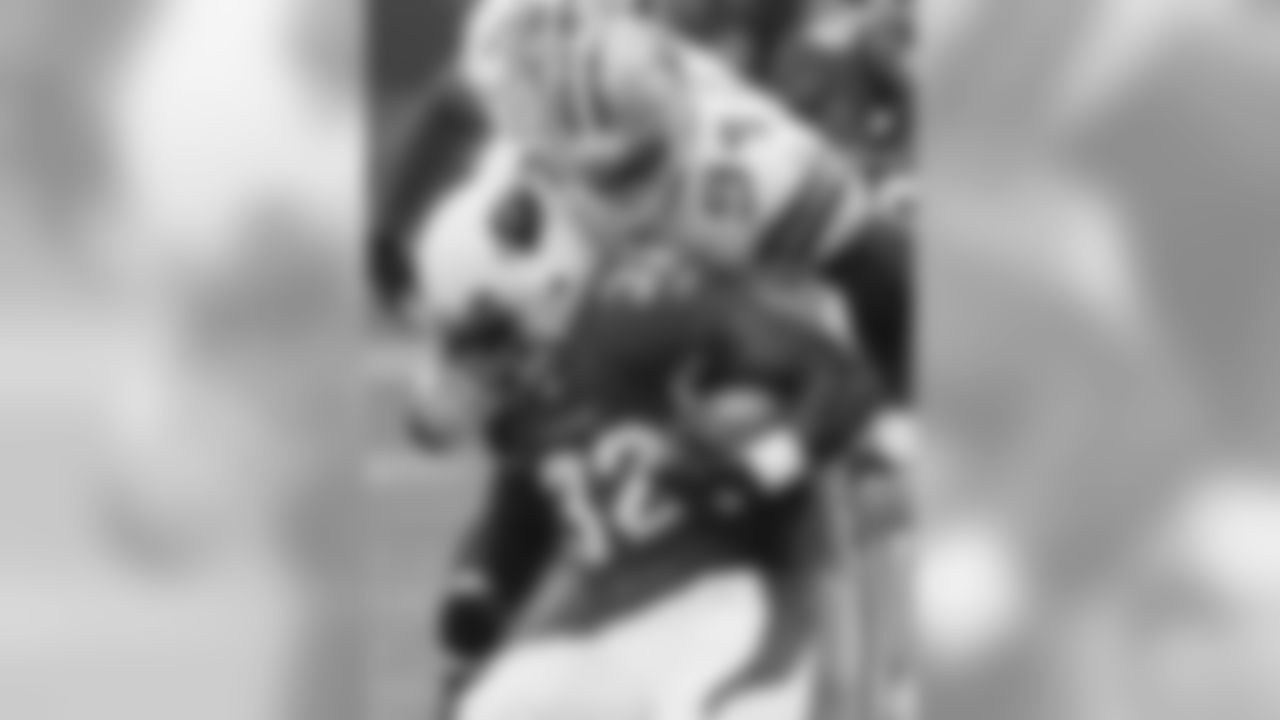 2008: RB Edgerrin James is stopped by Cowboys DE DeMarcus Ware