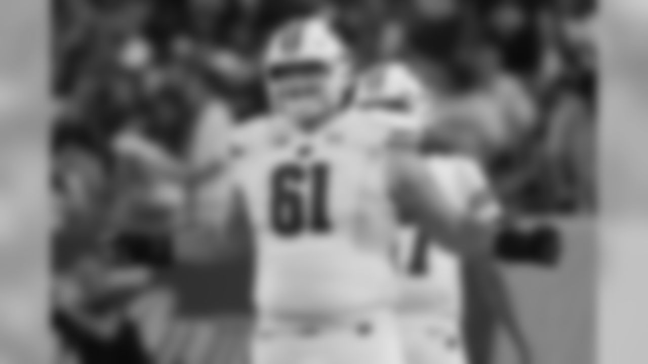 Wisconsin offensive lineman Tyler Biadasz