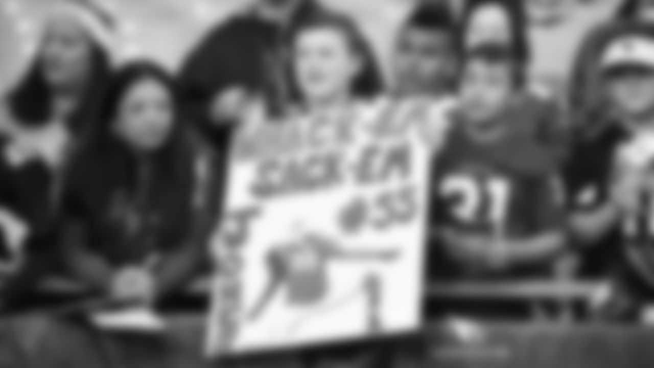 Images of Cardinals fans during the Week 16 contest at State Farm Stadium