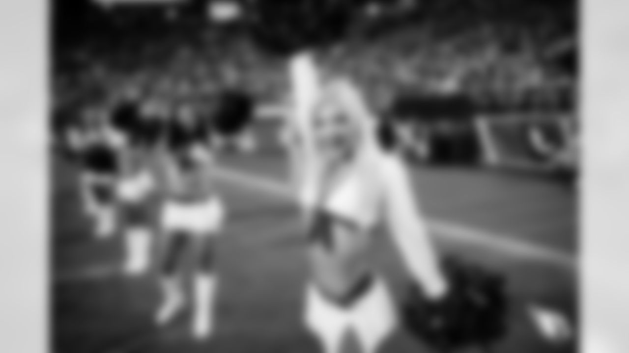 The Arizona Cardinals Cheerleaders during the game against the New England Patriots on Monday, Dec. 12, 2022 in Glendale, AZ.