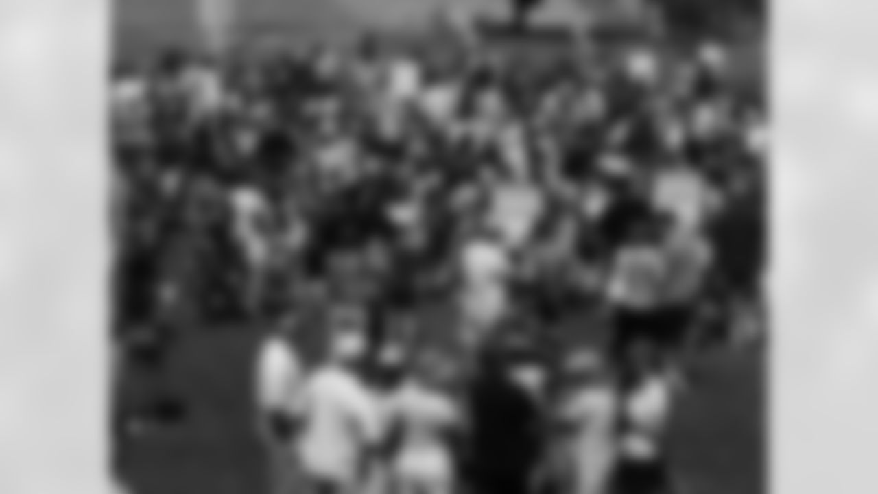 A large crowd showed up for Fan Fest 2008