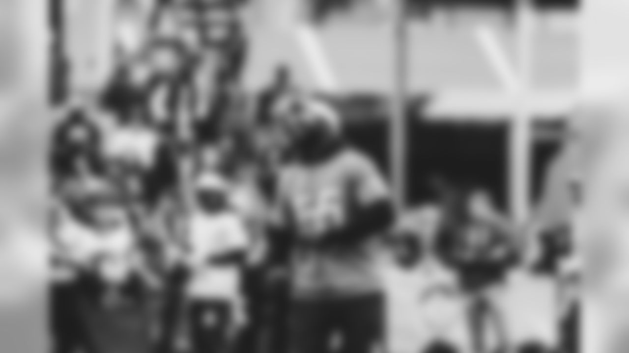 OLB Chandler Jones at the Pro Bowl on Thursday.