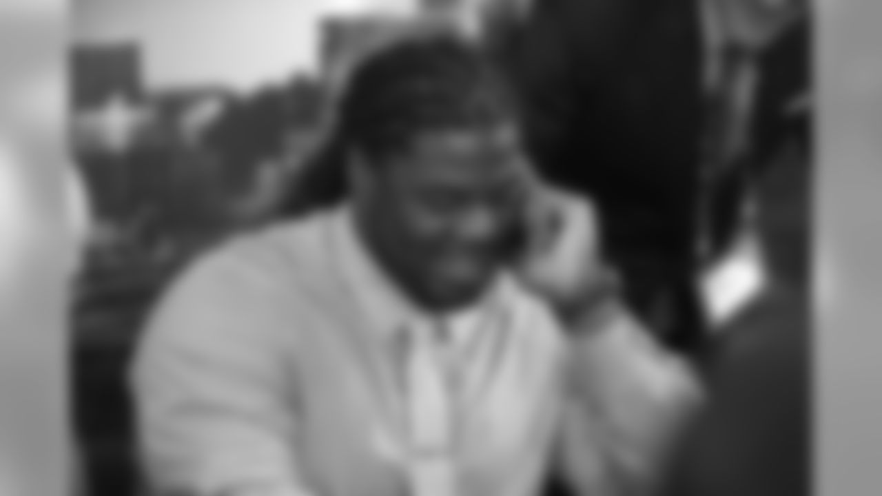OG Jonathan Cooper gets the call that the Cardinals are selecting him in the first round of the 2013 draft.