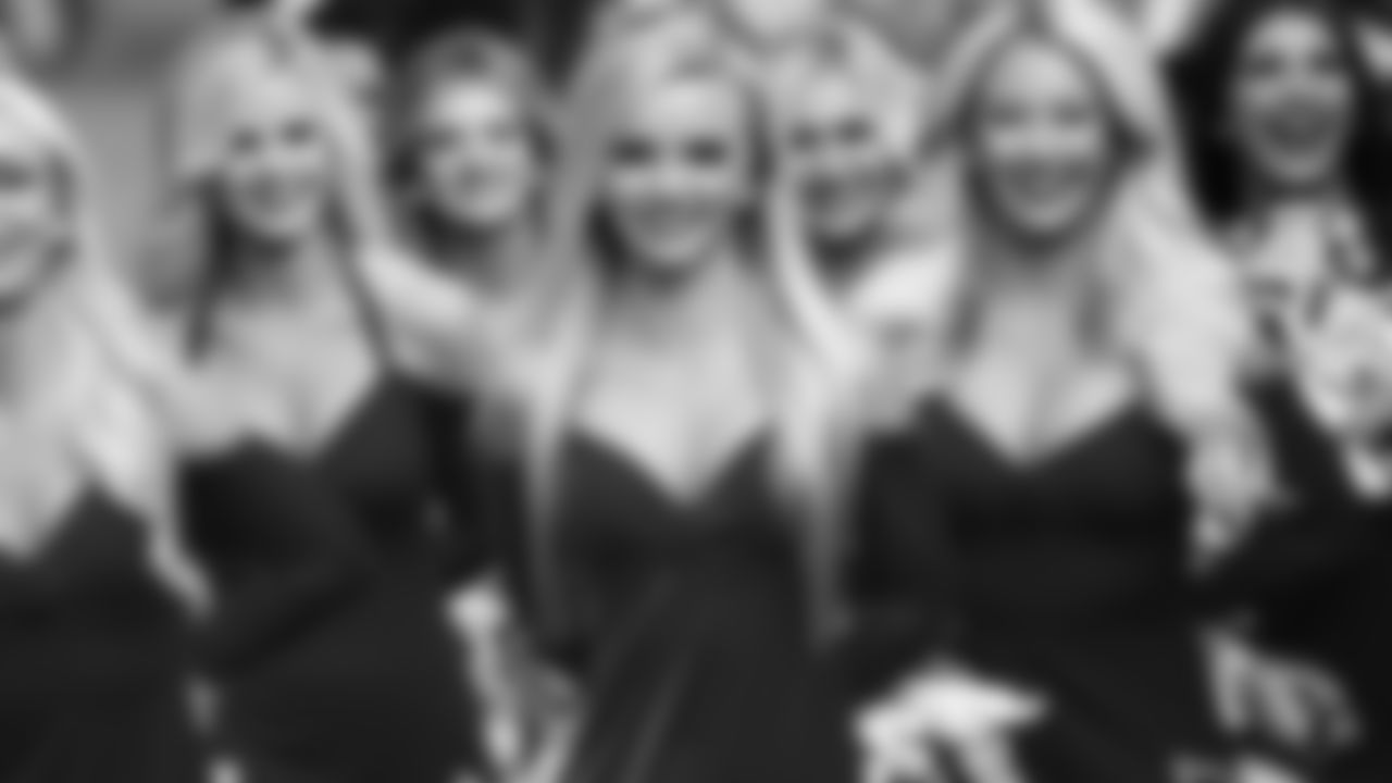 Images of Cardinals cheerleader Brenan during the 2019 season