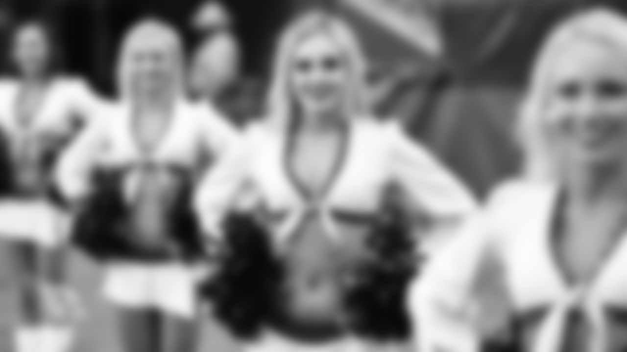 Images of Cardinals cheerleader Shelby during the 2019 season