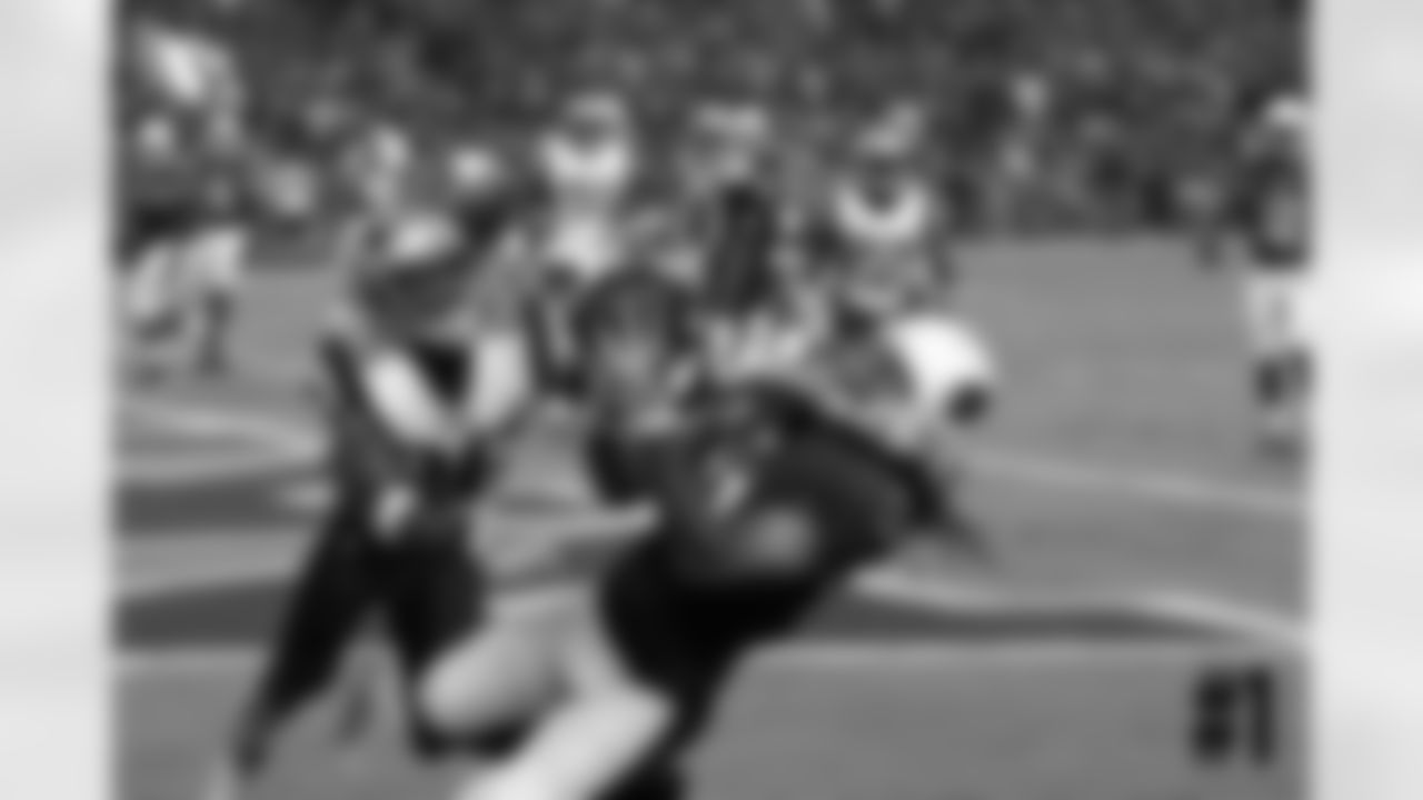 WR Larry Fitzgerald catches a 1-yard touchdown pass
