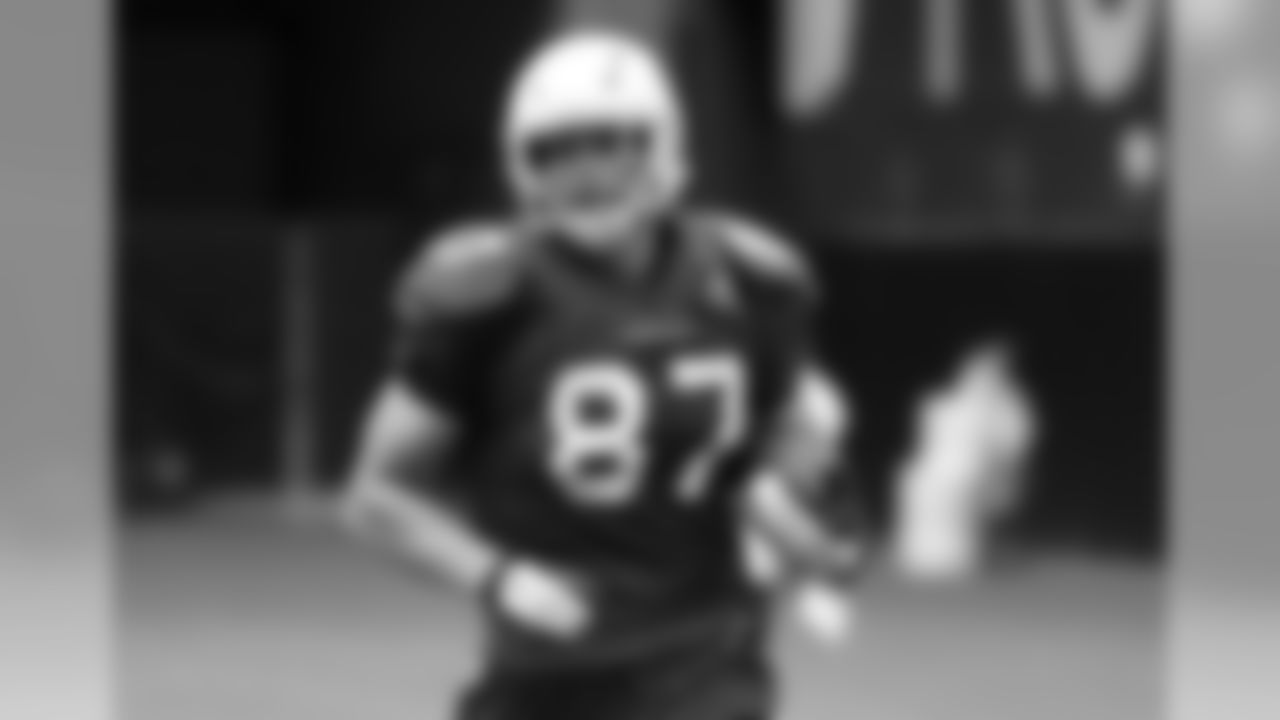 TE Troy Niklas at training camp 2015