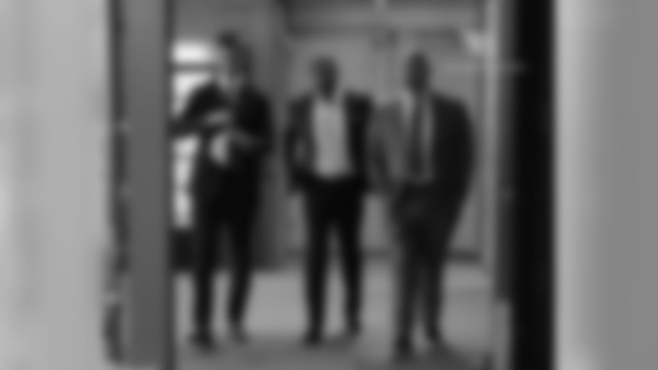 Josh Rosen, Steve Wilks and GM Steve Keim