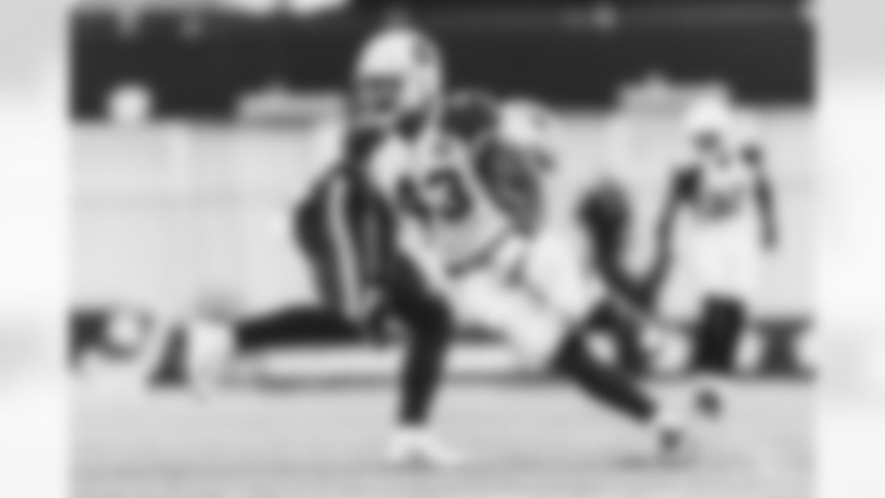 Images of outside linebacker Haason Reddick from throughout the 2020 season.