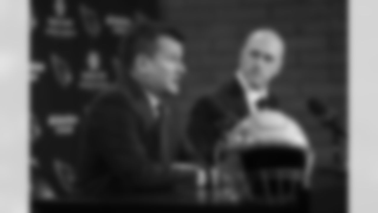 Arizona Cardinals general manager Monti Ossenfort is introduced in a press conference on Tuesday, Jan. 17, 2023 in Tempe, AZ.