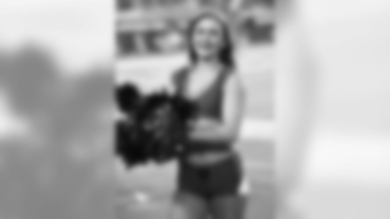 Images of Cardinals cheerleader Karli from the 2018 season