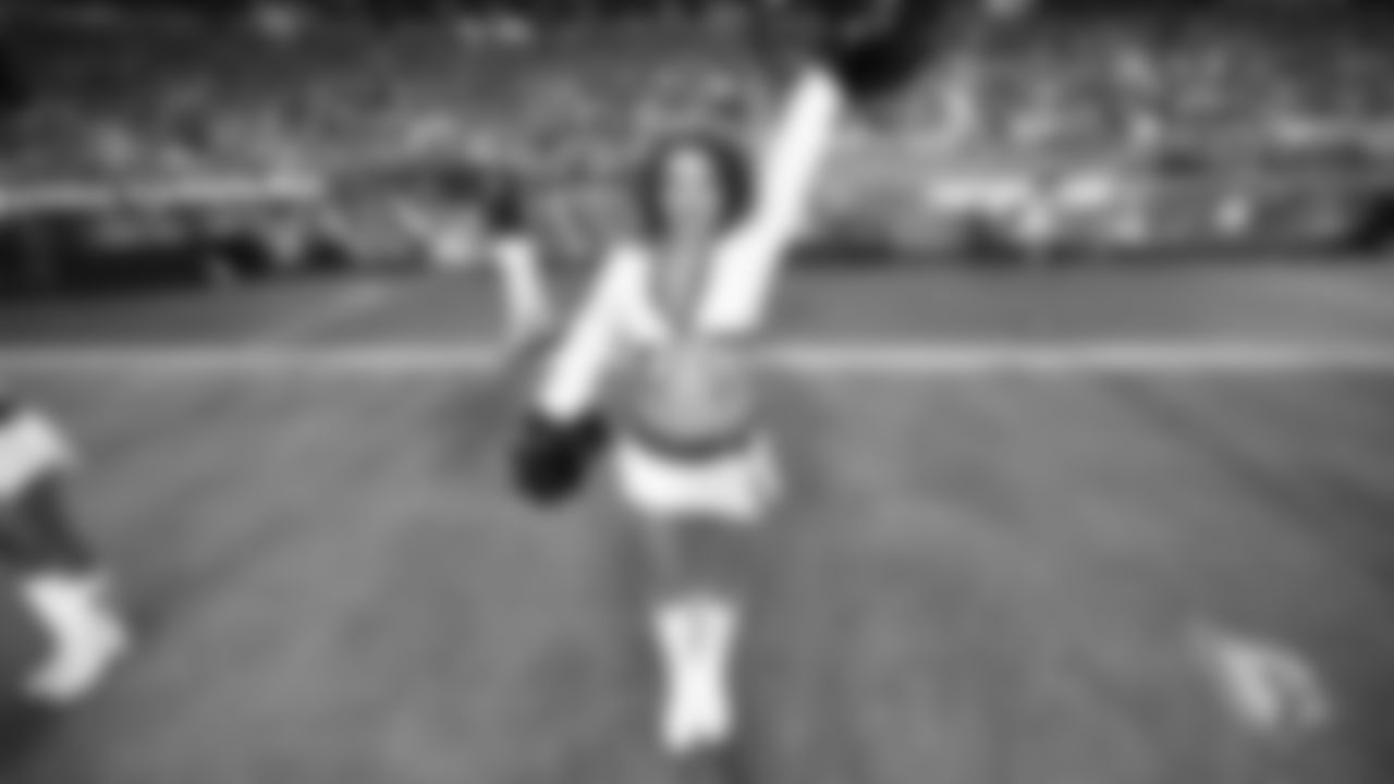 Images of the Cardinals cheerleaders during Thursday's preseason opener