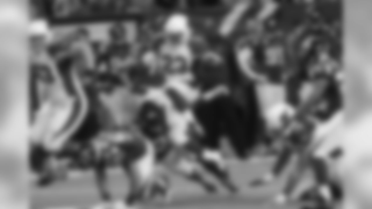 RB Marion Grice hurdles a defender