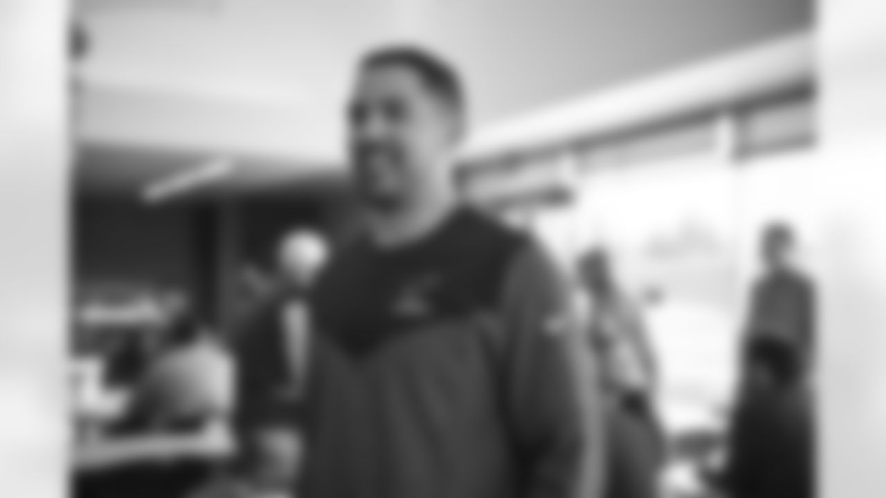Arizona Cardinals Cornerbacks Coach Ryan Smith meets with the media on Thursday, March 9, 2023 in Tempe, AZ.