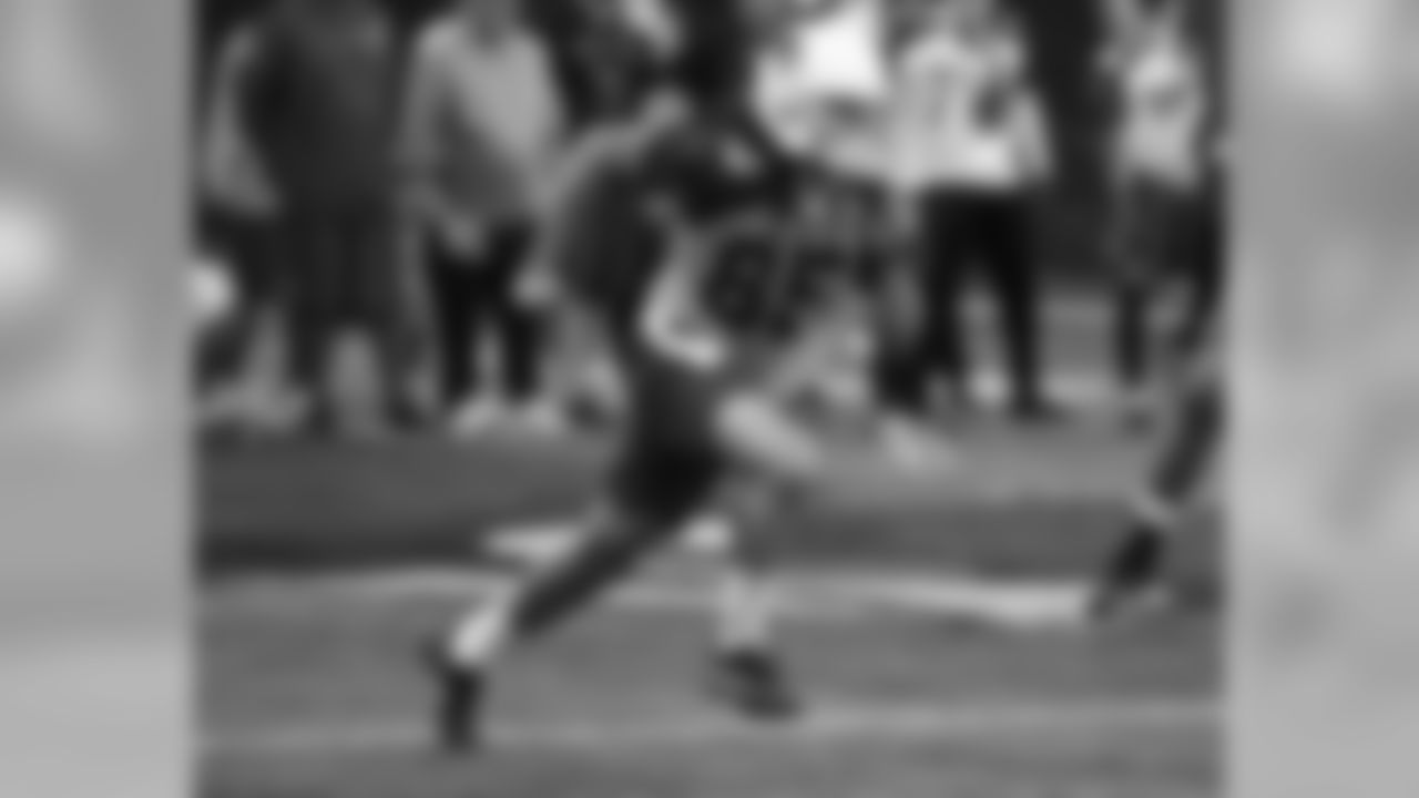 WR Krishawn Hogan during minicamp
