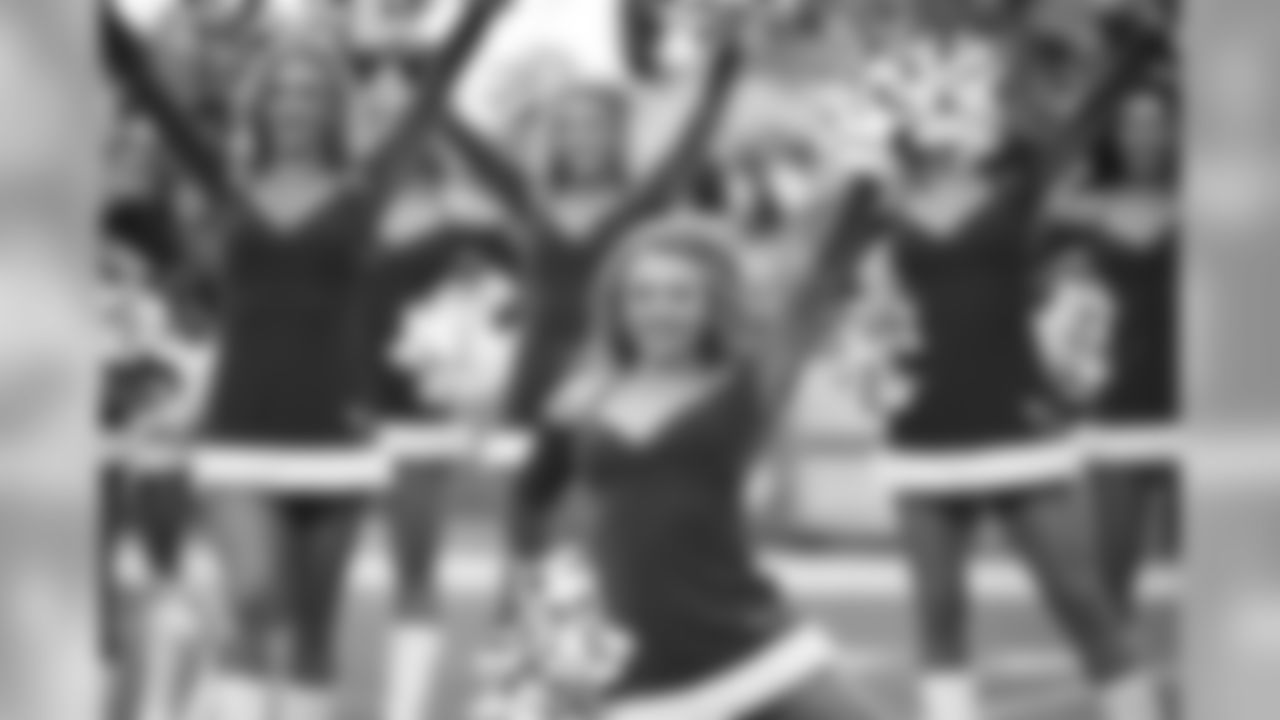 Images of Cardinals cheerleader Danielle from the 2019 season
