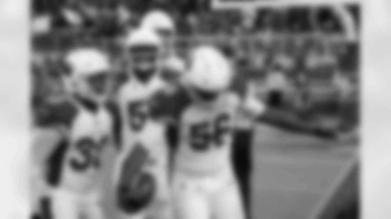LB Karlos Dansby with the game-clinching pick against the 49ers