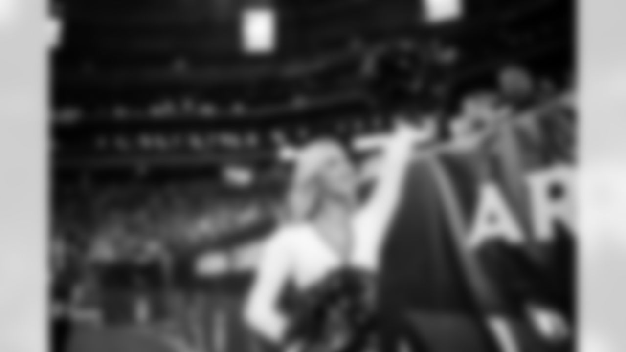 The Arizona Cardinals Cheerleaders during the week 2 preseason game against the Kansas City Chiefs on August 19, 2023.