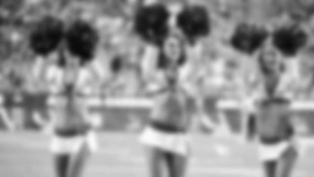 Images of Cardinals cheerleader Nikki during the 2018 season