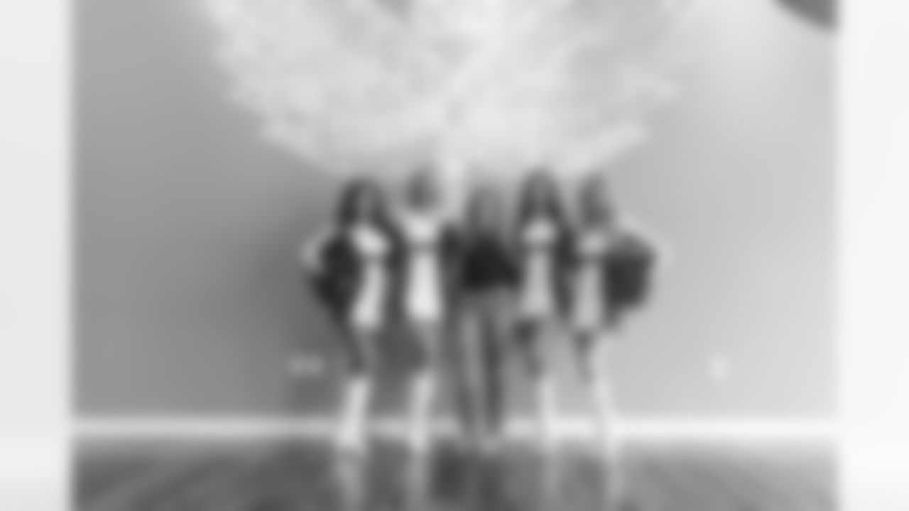 The Arizona Cardinals Cheerleaders deliver food to Elevate Yoga & Wellness as part of Women's History Month on Sunday, March 5, 2023 in Phoenix, AZ.