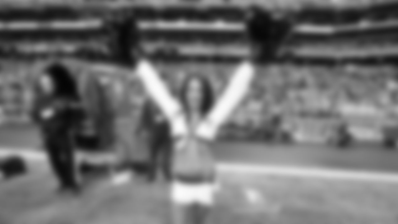 Images of the Cardinals cheerleaders during the Week 14 matchup against Detroit