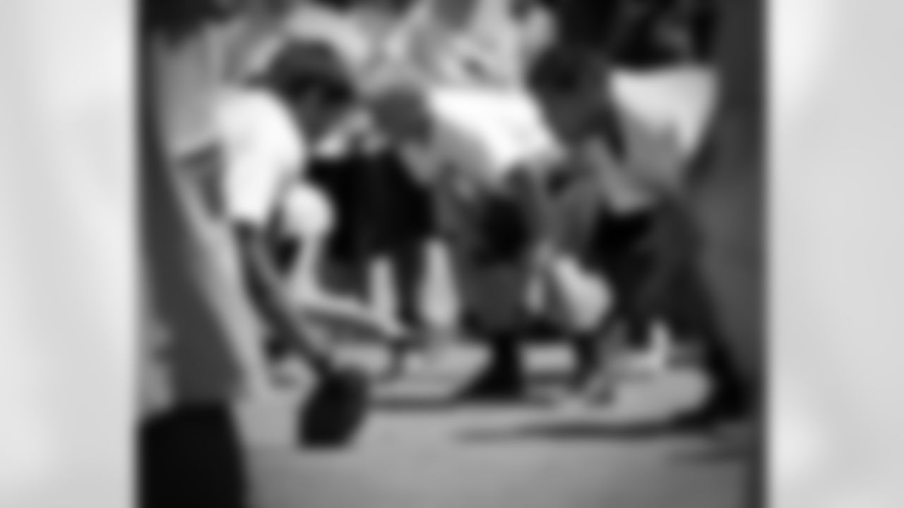 Closeup of the line