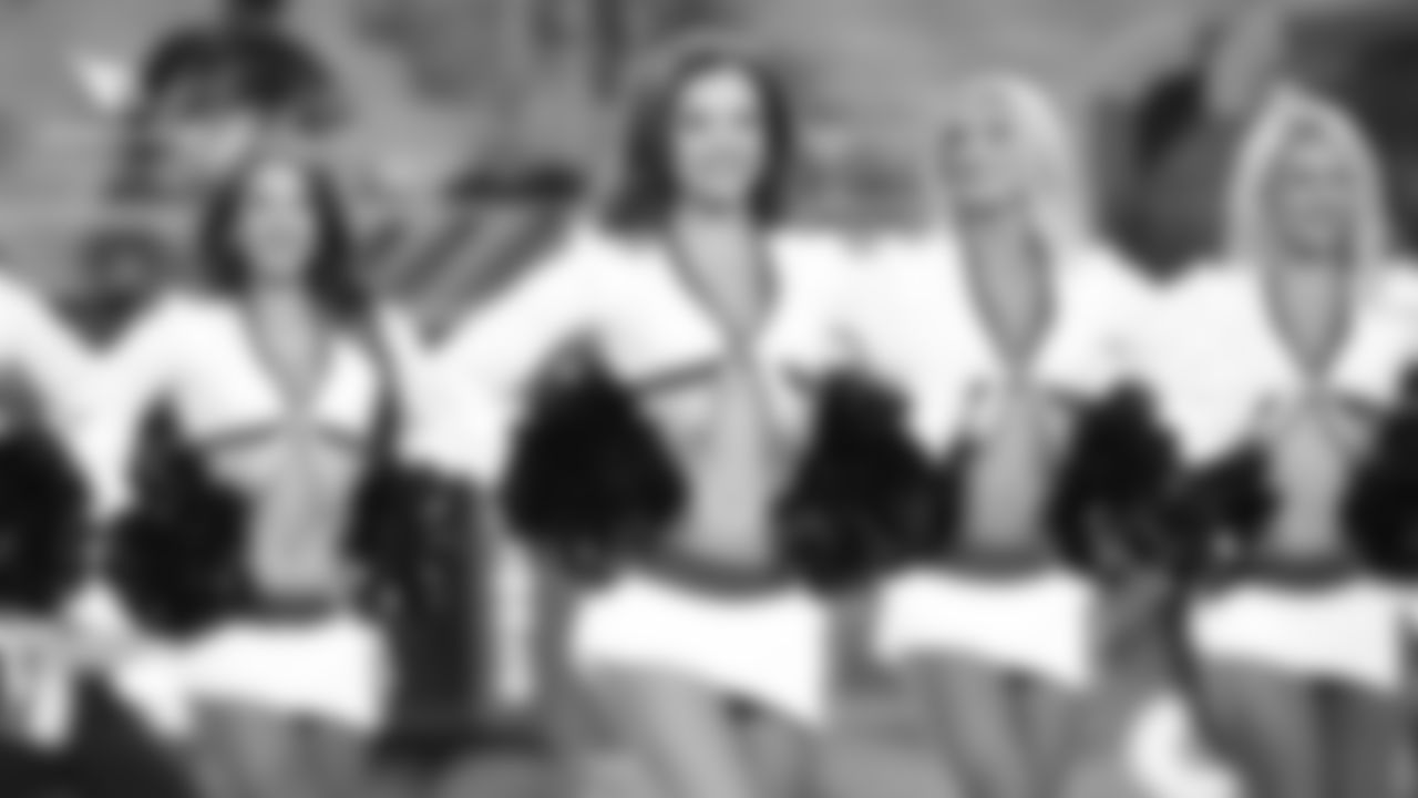 Images of Cardinals cheerleader Brittni during the 2018 season