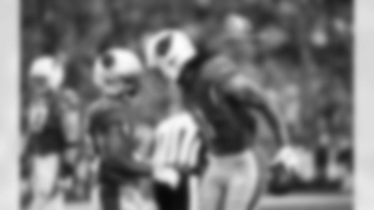 WR Larry Fitzgerald (right) with RB Kerwynn Williams