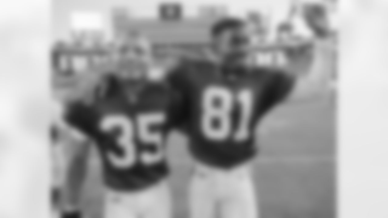 CB Aeneas Williams (left) and WR Frank Sanders were fixtures with the Cardinals
