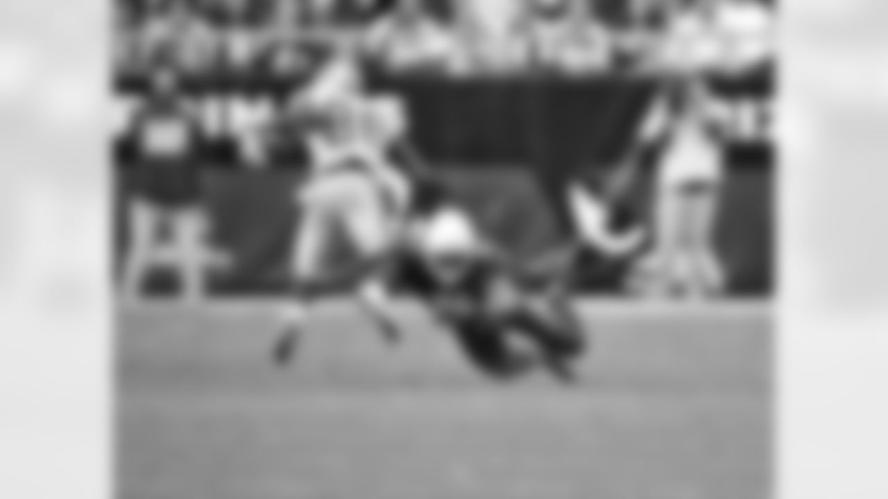 2011 vs. Cowboys: Patrick Peterson trips up Dez Bryant.