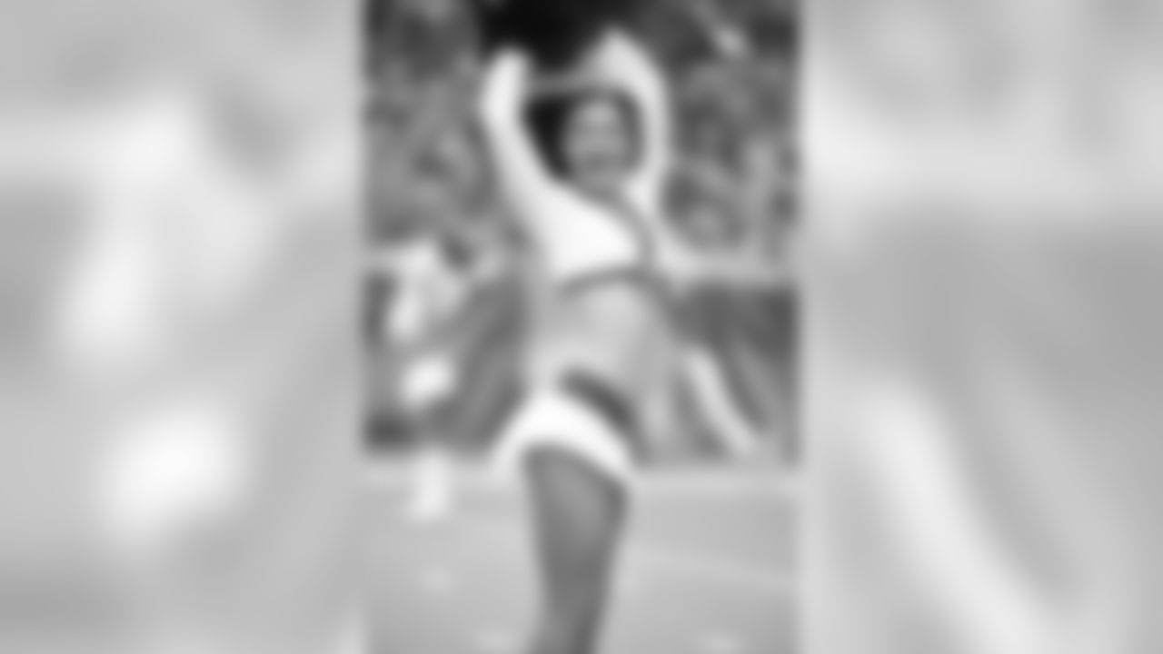 Images of Cardinals cheerleader Karli from the 2018 season