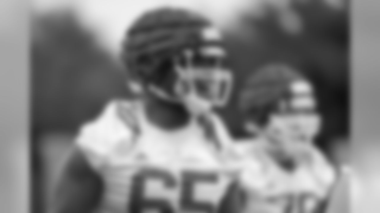 Rutgers offensive lineman Tariq Cole
