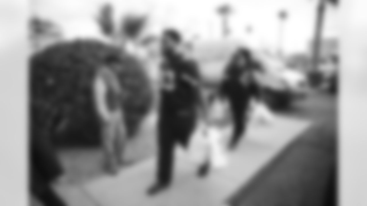 The Arizona Cardinals provide meals from Lo-Lo's Chicken & Waffles to the Arizona Informant as part of a Black History Month Community Spotlight on Tuesday, Feb. 14, 2023 in Phoenix, AZ.