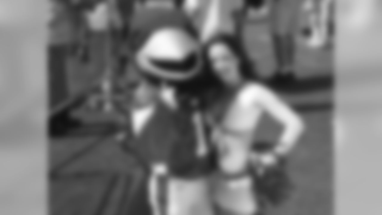 Big Red and Cards Pro Bowl Cheerleader Kathy