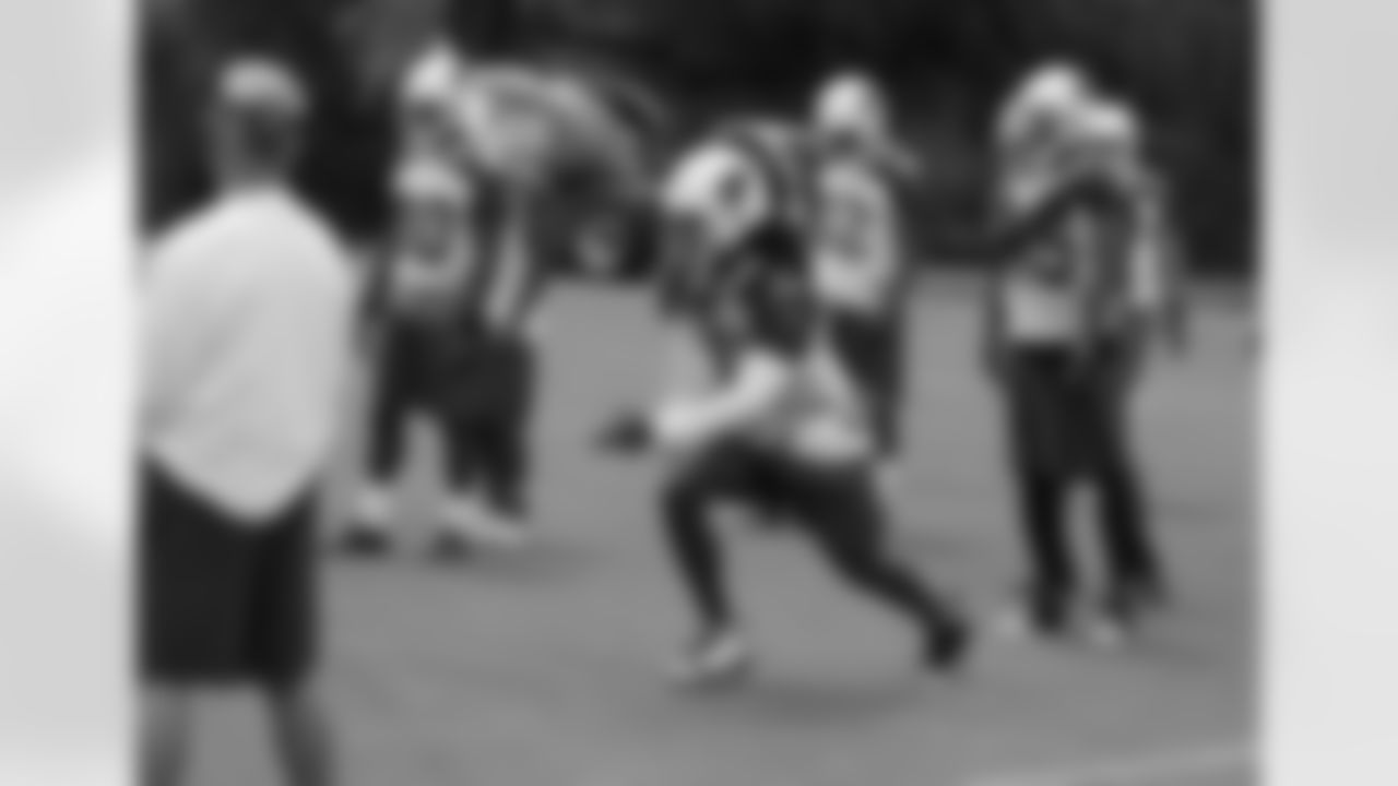 Fitz runs a drill