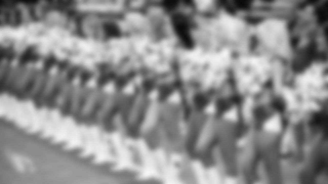 Images of the Cardinals cheerleaders during Thursday's preseason game against the Oakland Raiders