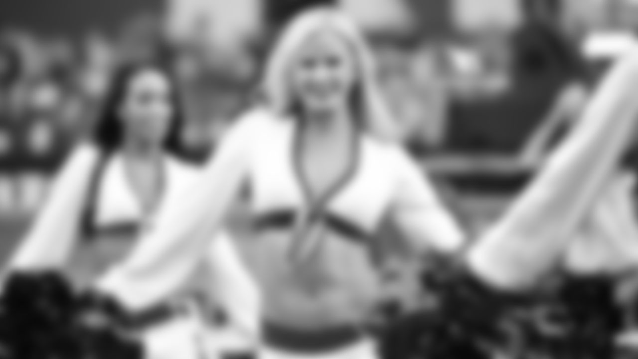 Images of Cardinals cheerleader Coley from the 2018 season