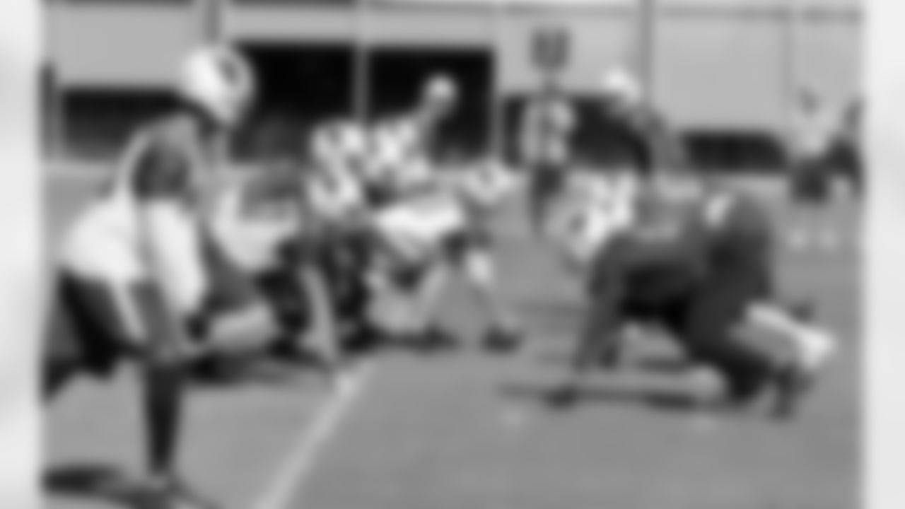At the line of scrimmage