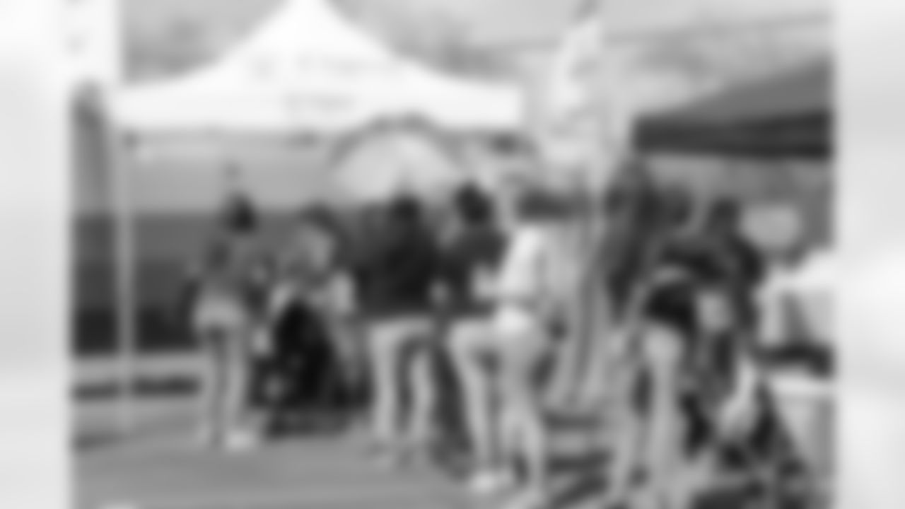 The Arizona Cardinals host Women's Wellness Day at Phoenix Rescue Mission's Changing Lives Center featuring free health screenings by Cigna and a woman-owned food truck Wok This Way on Saturday, March 18, 2023.