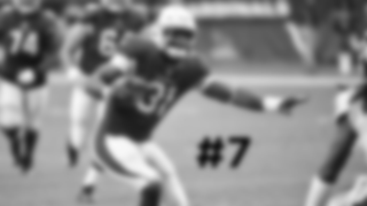 7. RB David Johnson looks for running room