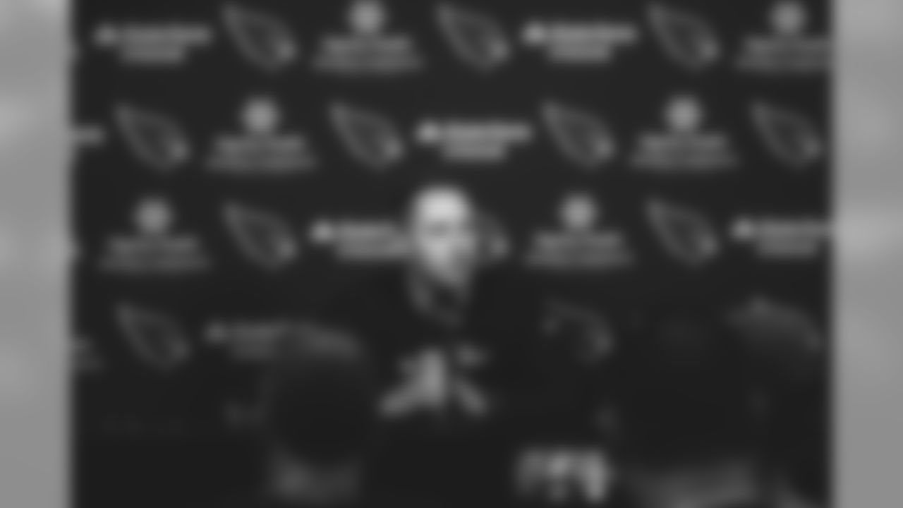 Coach Kliff Kingsbury addresses the media for the final time in 2019.