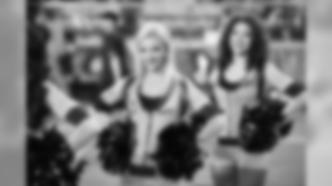 Images of Cardinals cheerleader Brenan during the 2019 season