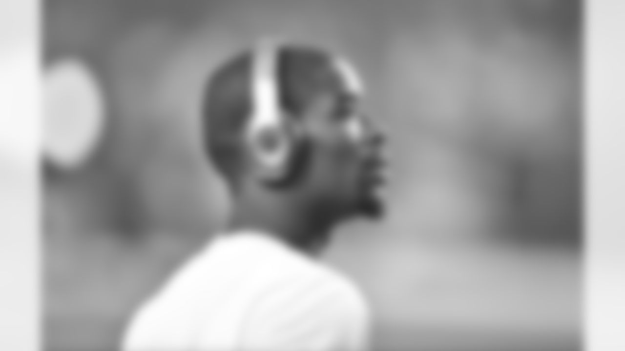 WR John Brown before the Packers playoff game