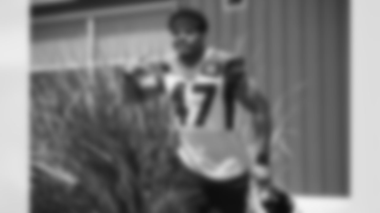 Arizona Cardinals linebacker Ezekiel Turner (47) during Week 1 of the OTA offseason program at the Dignity Health Training Facility on Thursday, May 25, 2023 in Tempe, AZ.