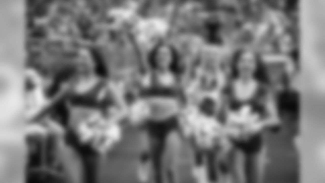 Images of Cardinals cheerleader Brynn during the 2019 season.